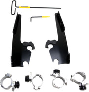 MEMPHIS SHADES Kit de montage complet pour pare-brise Trigger-Lock Fats/Slim