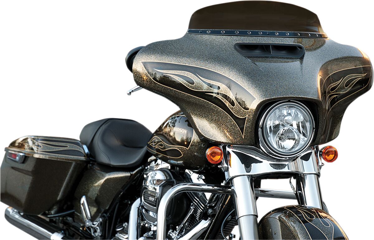 MEMPHIS SHADES Bandeau de pare-brise en acier inoxydable