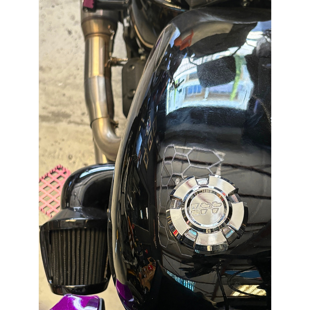 442 PARTS - Harley-Davidson Gas Cap - Chrome