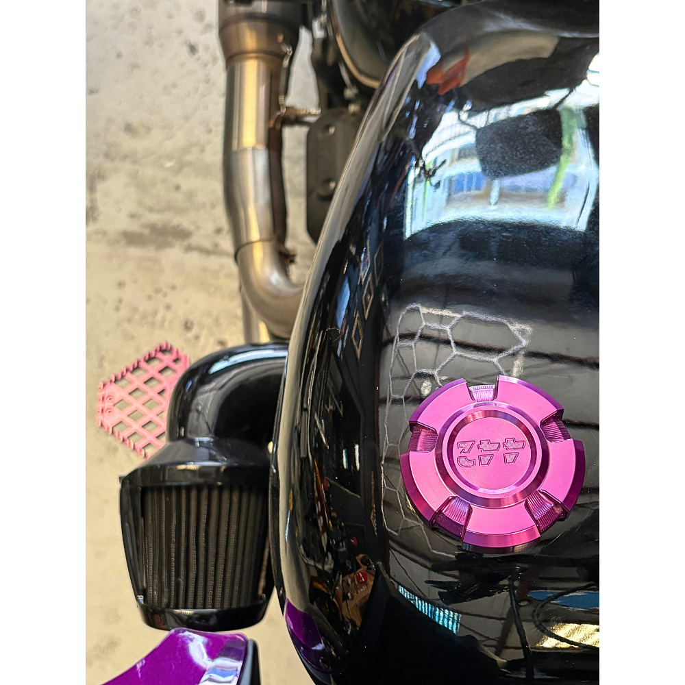 442 PARTS - Harley-Davidson Gas Cap - Purple