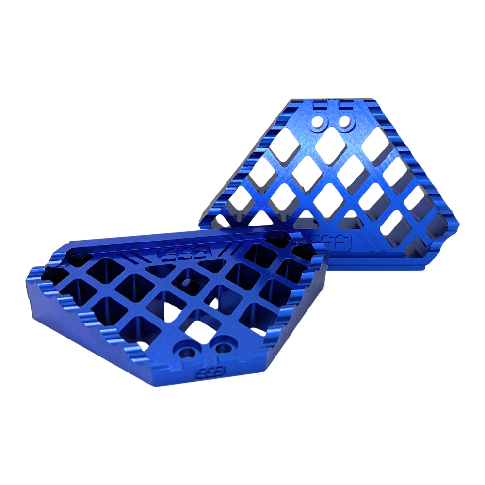 442 PARTS - Mini Floorboards BLUE - Minor Factory Defect