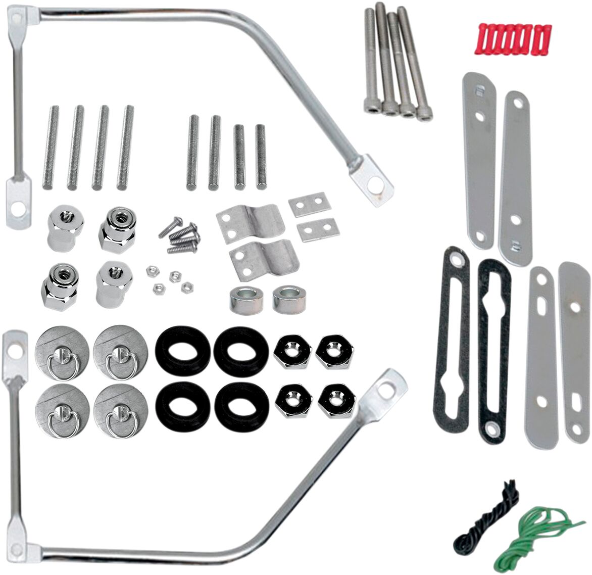 SADDLEMEN Kit de montage sacoches à déconnexion rapide S4 pour Harley