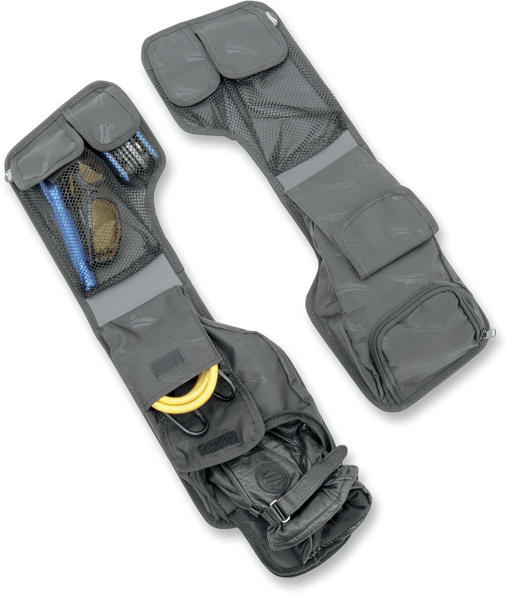 SADDLEMEN Kit d’Organisateurs de Couvercle de Sacoche