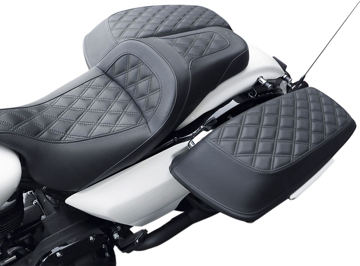 SADDLEMEN Protections pour couvercle de sacoche pour modèles Bagger