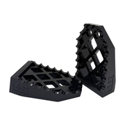 442 PARTS - Repose-pieds NOIR - Softail / Sportster XL / Dyna / FXR