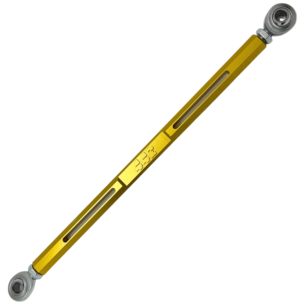 442 Parts - GOLD Shift Linkage - Touring / Softail M8 Forward Controls