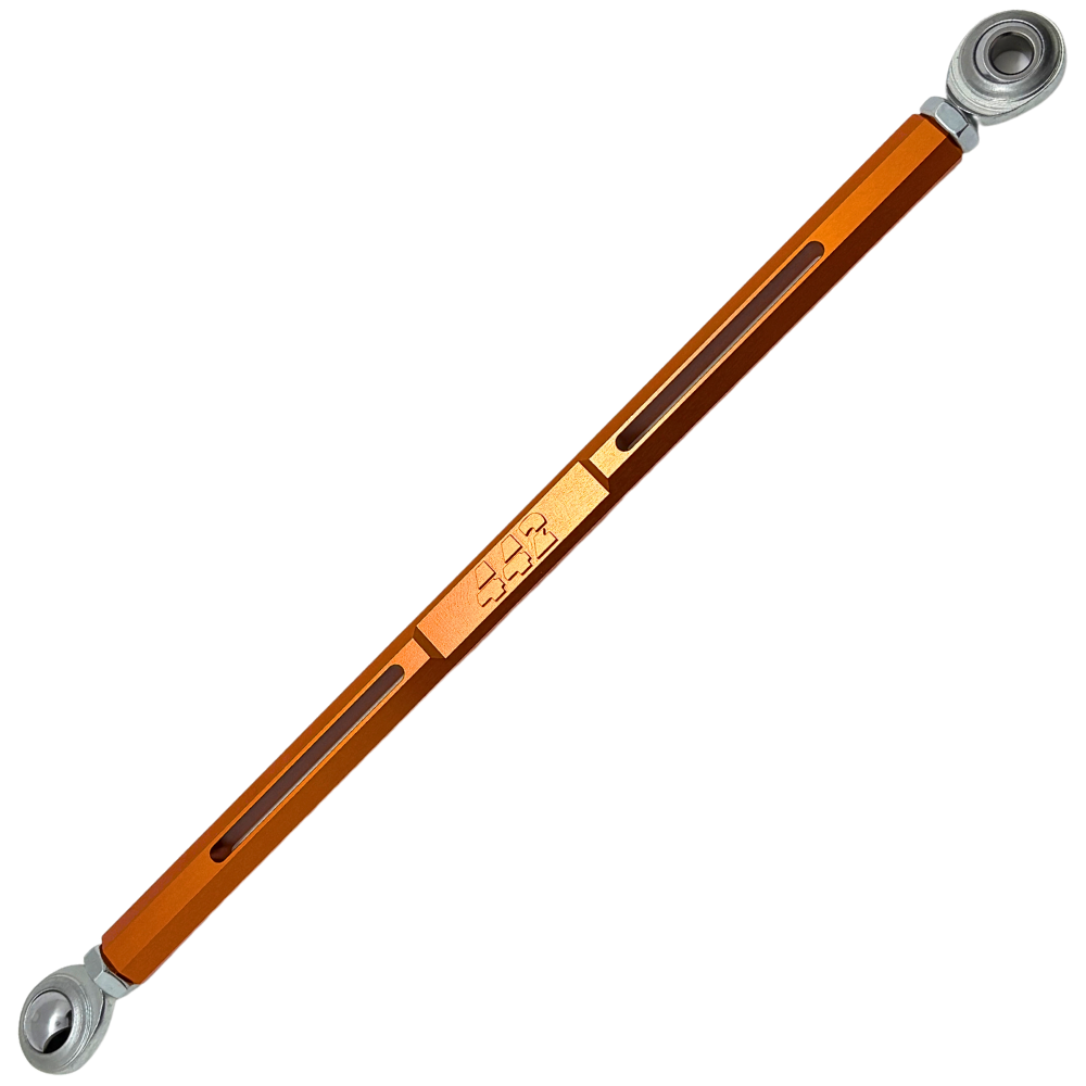 442 Parts - ORANGE Shift Linkage - Touring / Softail M8 Forward Controls