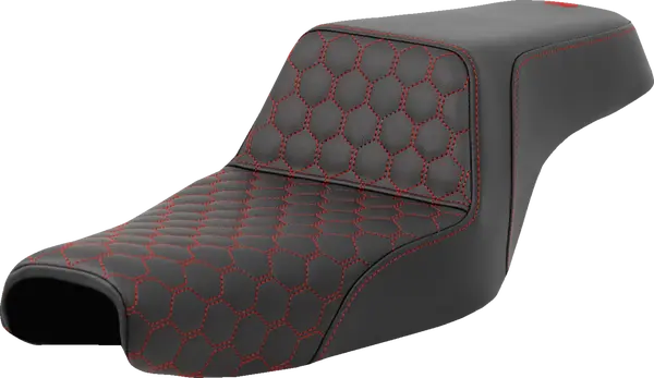 SADDLEMEN STEP UP NID D'ABEILLE ROUGE / NOIR - SPORTSTER