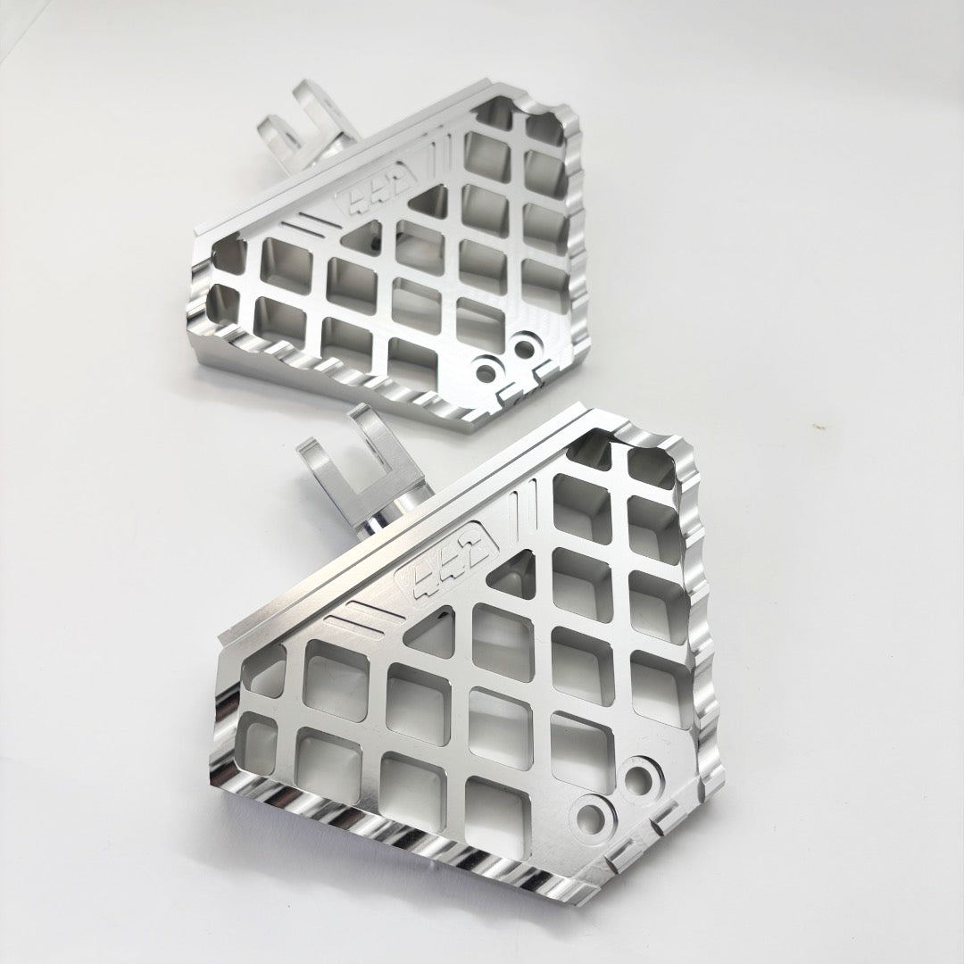 442 PARTS - Mini Floorboard ALU avec sliders - Toutes Harley-Davidson