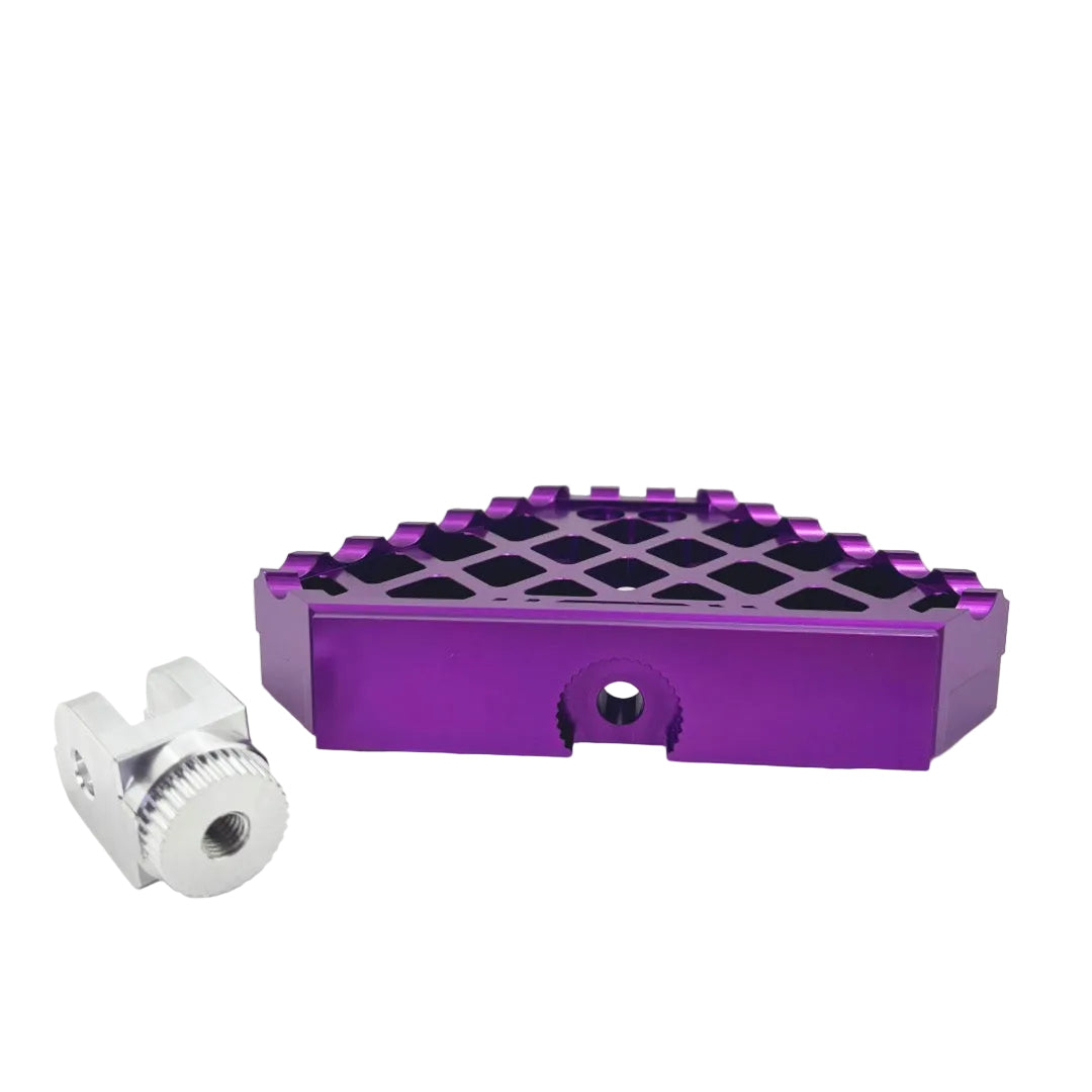 442 PARTS - Mini Floorboard VIOLET avec sliders - Toutes Harley-Davidson
