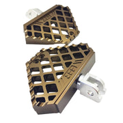 442 PARTS - Mini Floorboard BRONZE avec sliders - Toutes Harley-Davidson