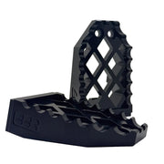 442 PARTS - Repose-pieds NOIR avec sliders - Toutes Harley-Davidson