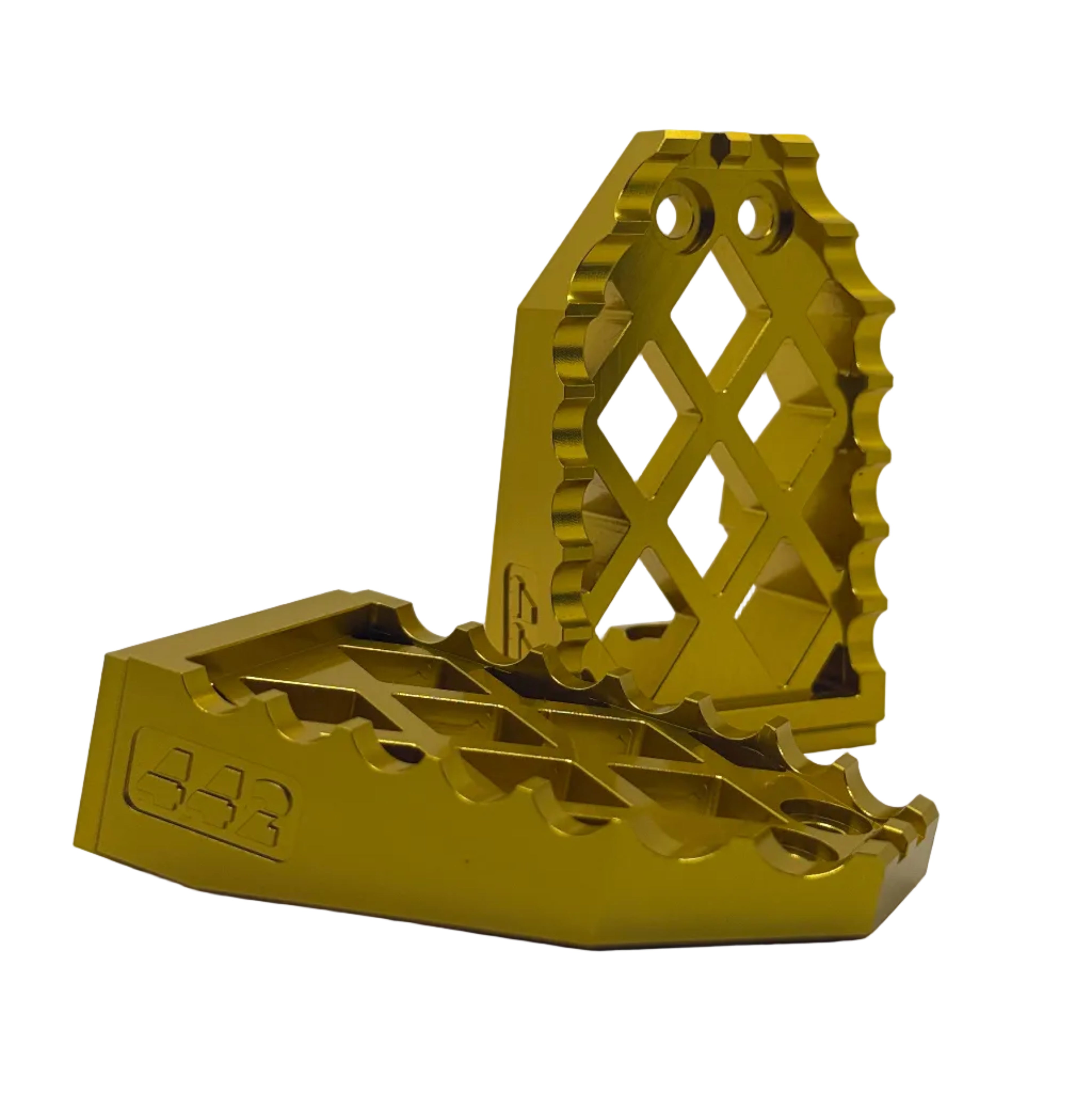 442 PARTS - Repose-pieds OR avec sliders - Toutes Harley-Davidson