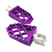 442 PARTS - Repose-pieds VIOLET avec sliders - Toutes Harley-Davidson