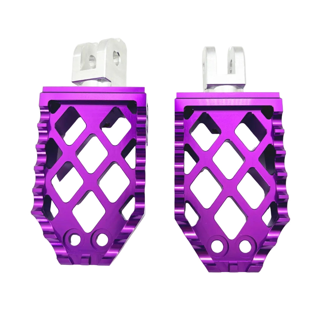 442 PARTS - Repose-pieds VIOLET avec sliders - Toutes Harley-Davidson
