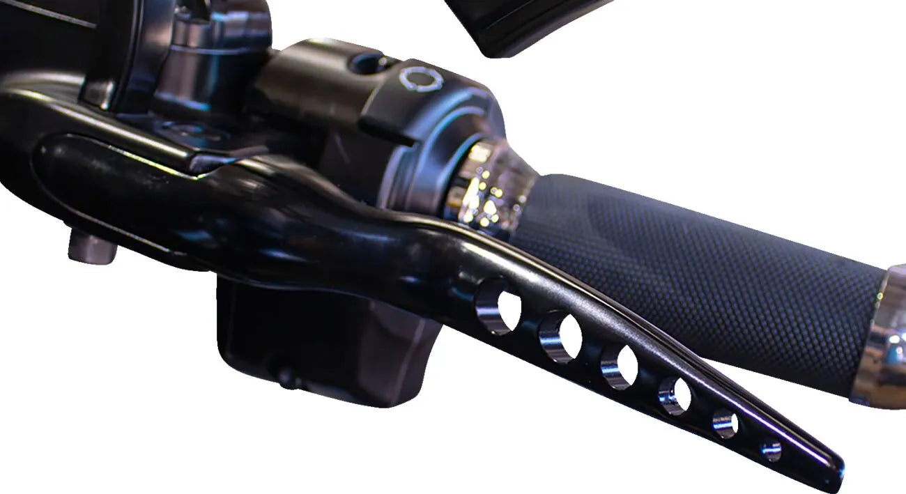 PAUL YAFFE - Softail M8 Brake and Clutch Levers - Black / Chrome