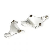 MCS - Fixation de repose-pieds passager - Sportster 14-22 - Noir/chrome