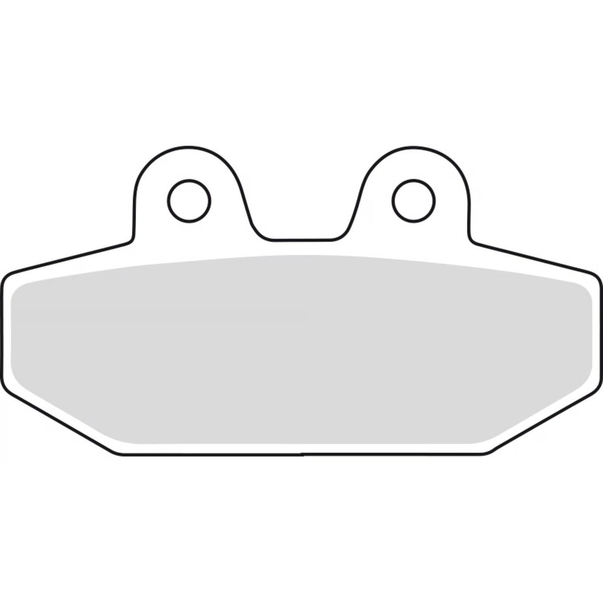 EBC brakes - Plaquette de frein arrière - Softail 08-26