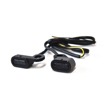 CLIGNOTANT AVT. SOUS COMMODO - SPORTSTER - NOIR / CHROME - HOMOLOGUE