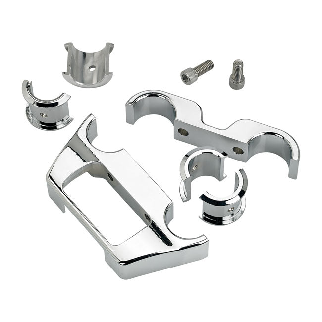 SUPPORT COMPTEUR ORIGINE BILTWELL - GUIDON T BAR - M8 / SOFTAIL / BREAKOUT