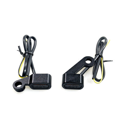 CLIGNOTANT AVT. SOUS COMMODO - SPORTSTER - NOIR / CHROME - HOMOLOGUE