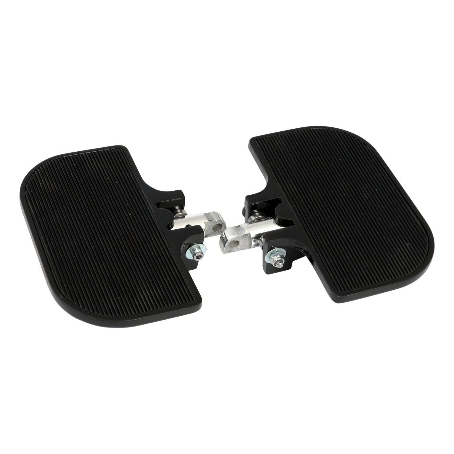 MCS - Mini floorboards - fixation mâle (sportster/dyna/fxr) chrome/noir