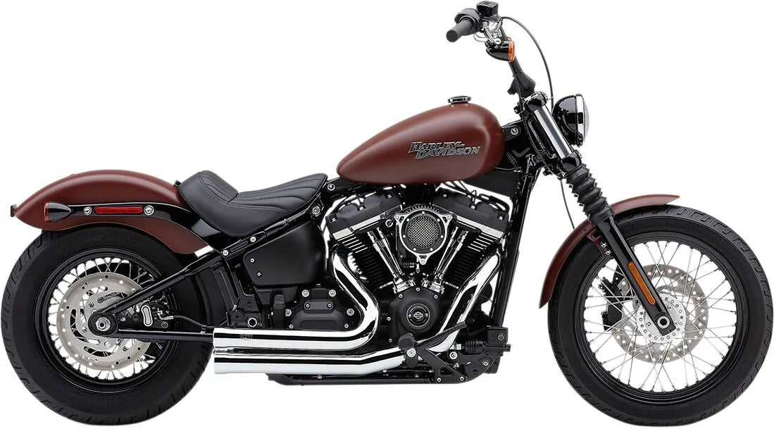 COBRA - Echappements 2 en 2 909 - Deluxe / Slim / Street Bob / Low rider S-ST / Standard  18+ - noir ou chrome