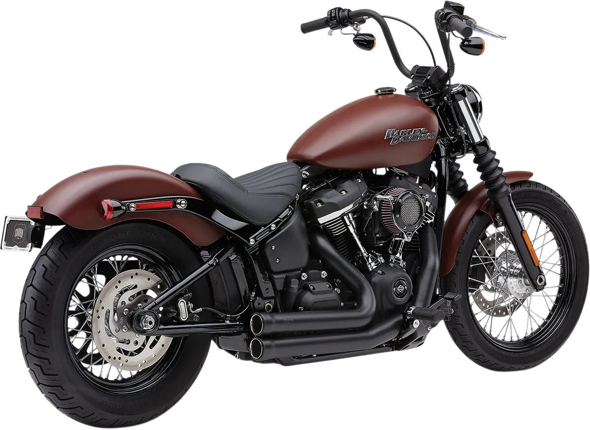 COBRA - Echappements 2 en 2 909 - Heritage classic / Sport glide 18+ - noir