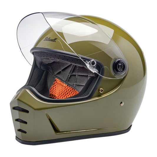 Casque Biltwell Lane Splitter Vert Olive