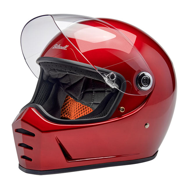 Casque Biltwell Lane Splitter Rouge Cerise
