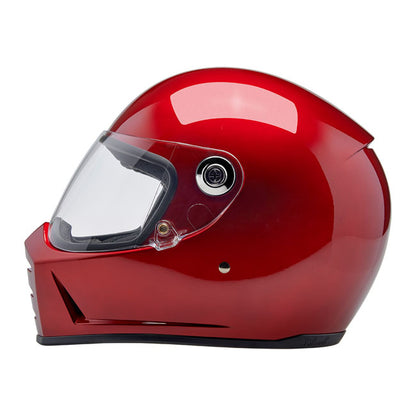 Casque Biltwell Lane Splitter Rouge Cerise