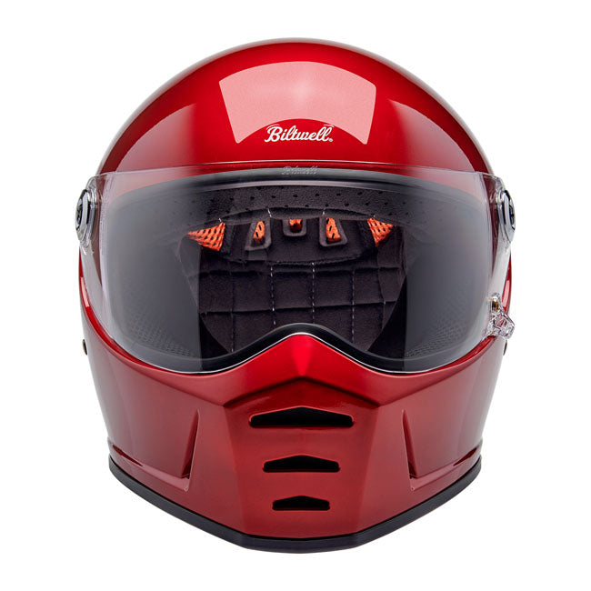 Casque Biltwell Lane Splitter Rouge Cerise