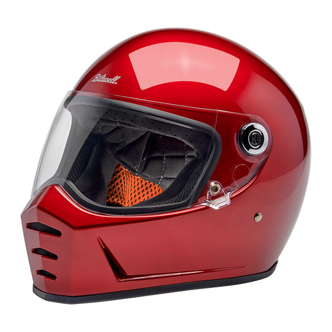 Casque Biltwell Lane Splitter Rouge Cerise