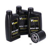 ENGINE OIL CHANGE KIT - TOURING 86-24 - Vspec Oil - Harley-Davidson
