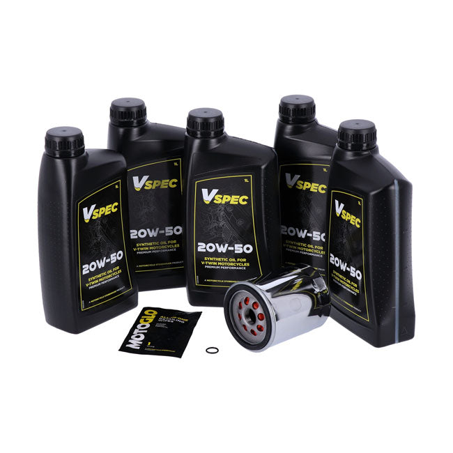 KIT VIDANGE MOTEUR - TOURING 86-24 - Huile Vspec - Harley-Davidson