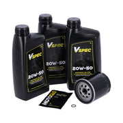 SOFTAIL / DYNA 99-17 - 20W50 SYNTHETIC / MINERAL - KIT VIDANGE MOTEUR