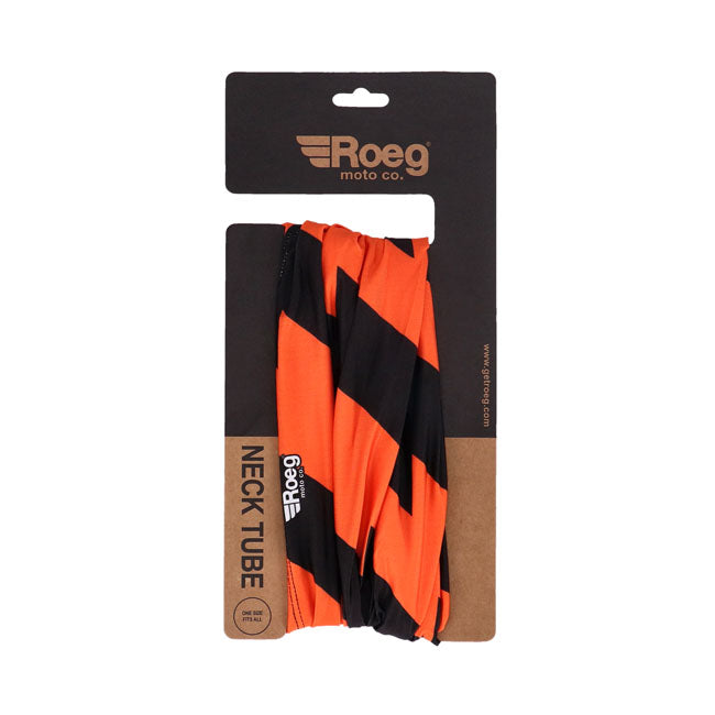 CACHE-COU ROEG NOIR et ORANGE ECLAIR