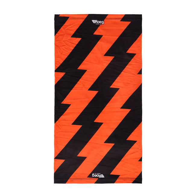 CACHE-COU ROEG NOIR et ORANGE ECLAIR