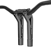 PERFORMANCE MACHINE - Kit guidon + riser 12" - Black ops