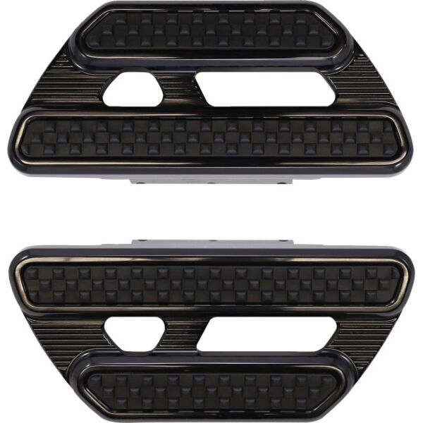ARLEN NESS Method Passenger Floorboards - Touring - Black / Chrome