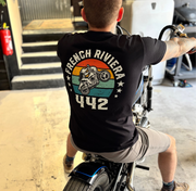 FRENCH RIVIERA - TEE SHIRT 442 MOTOR & CRAFT