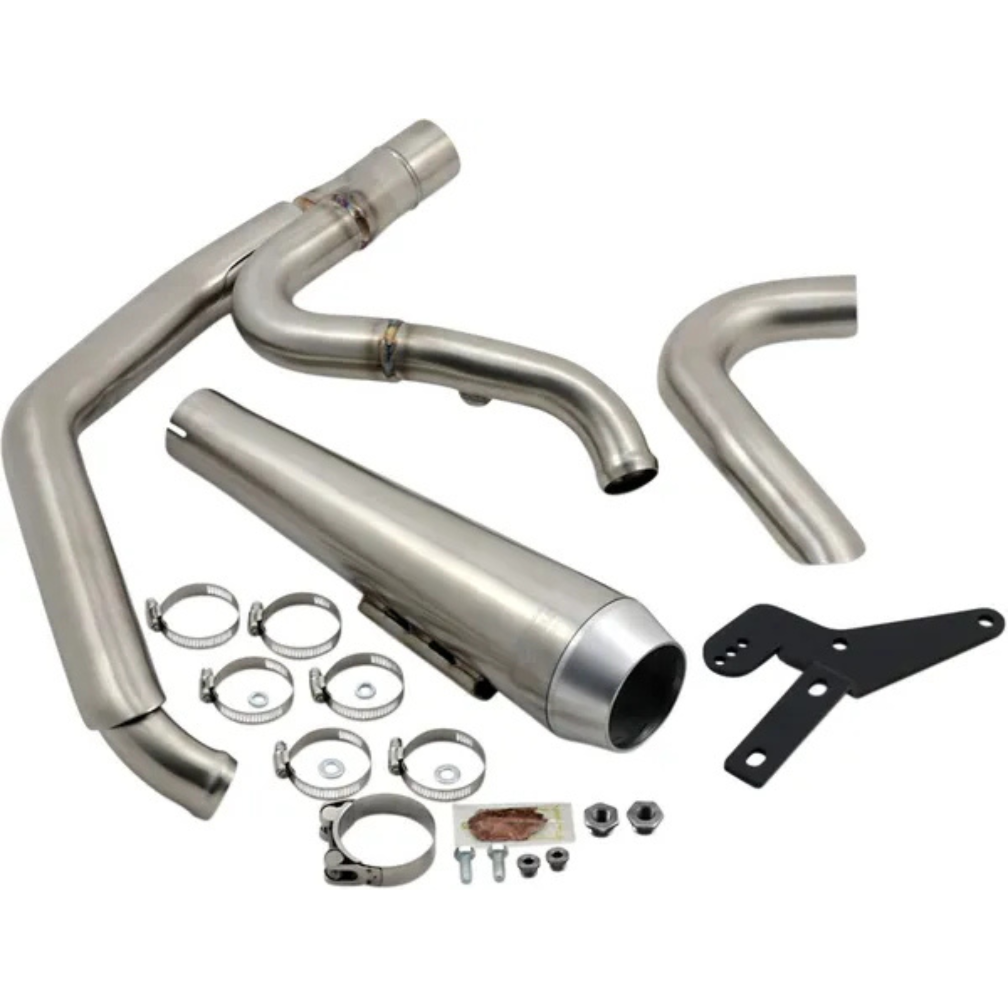 BASSANI - Echappement Road Rage III 2-en-1 - Softail Sport Glide / Low Rider ST 18-26 Inox
