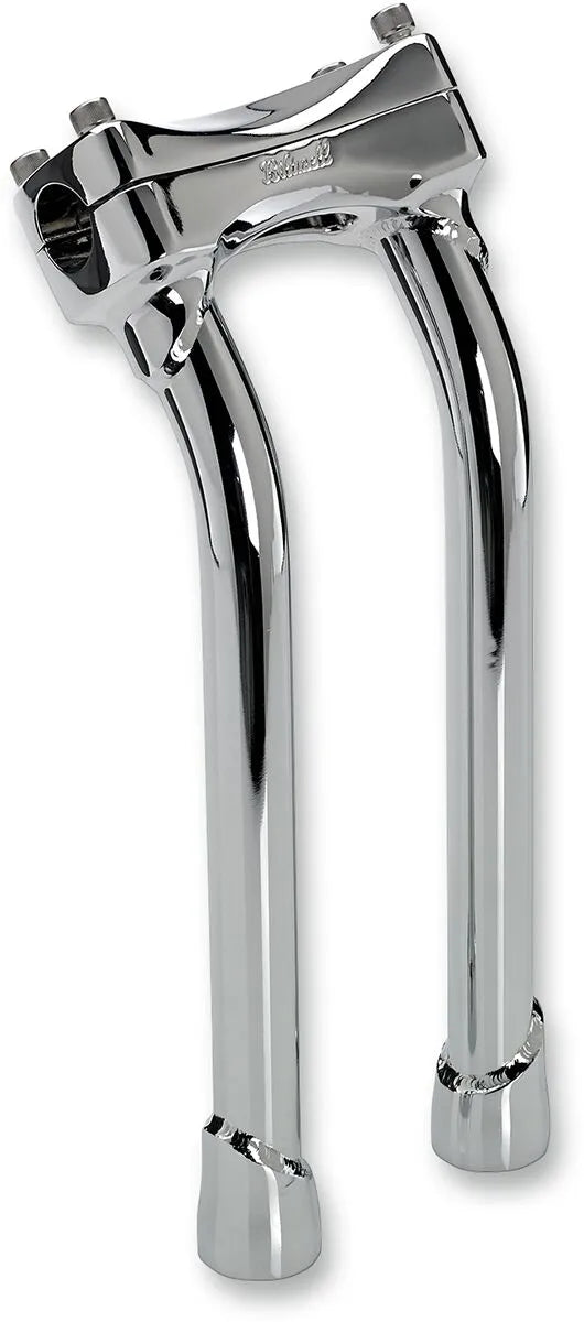BILTWELL - MURDOCK Pullback Risers - 6/8/10/12 inch - Black or Chrome - 1 inch Handlebar