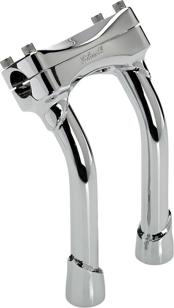 BILTWELL - Riser MURDOCK Pullback - 6/8/10/12 pouces - Noir ou Chrome - Guidon 25mm