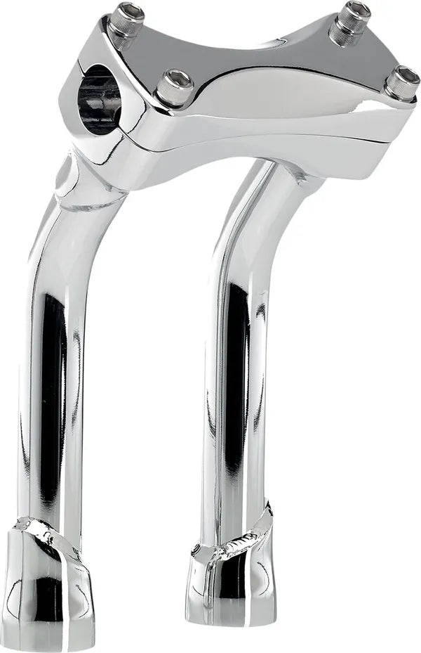 BILTWELL - Riser MURDOCK Pullback - 6/8/10/12 pouces - Noir ou Chrome - Guidon 25mm