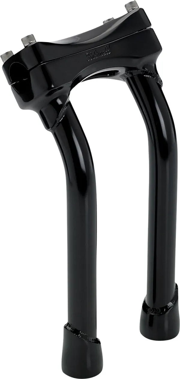 BILTWELL - MURDOCK Pullback Risers - 8/10/12 inch - Black or Chrome - 28mm Handlebars