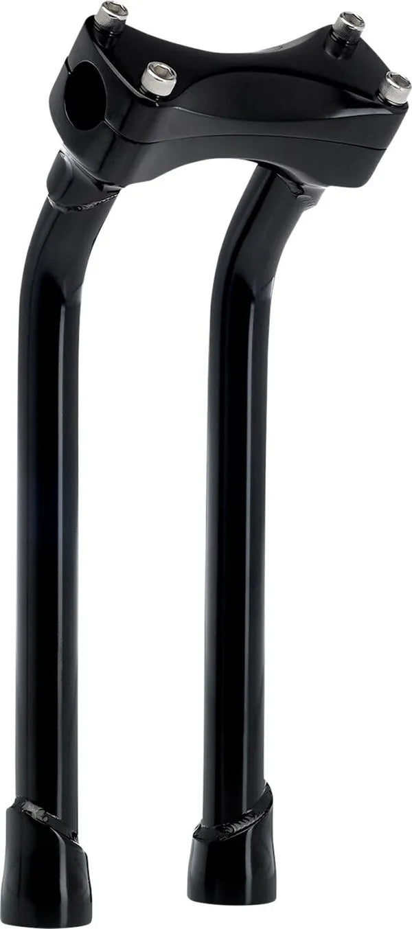 BILTWELL - MURDOCK Pullback Risers - 8/10/12 inch - Black or Chrome - 28mm Handlebars