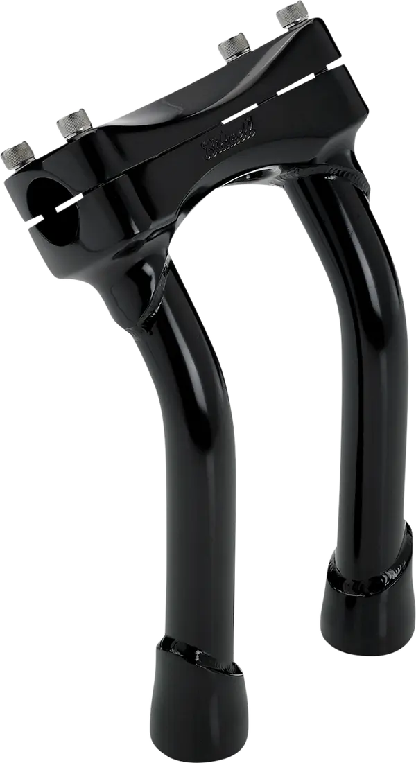 BILTWELL - MURDOCK Pullback Risers - 8/10/12 inch - Black or Chrome - 28mm Handlebars