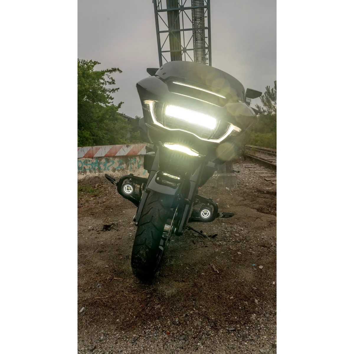 CIRO - Éclairage de ventilation à LED Batwing Touring Road Glide 23+