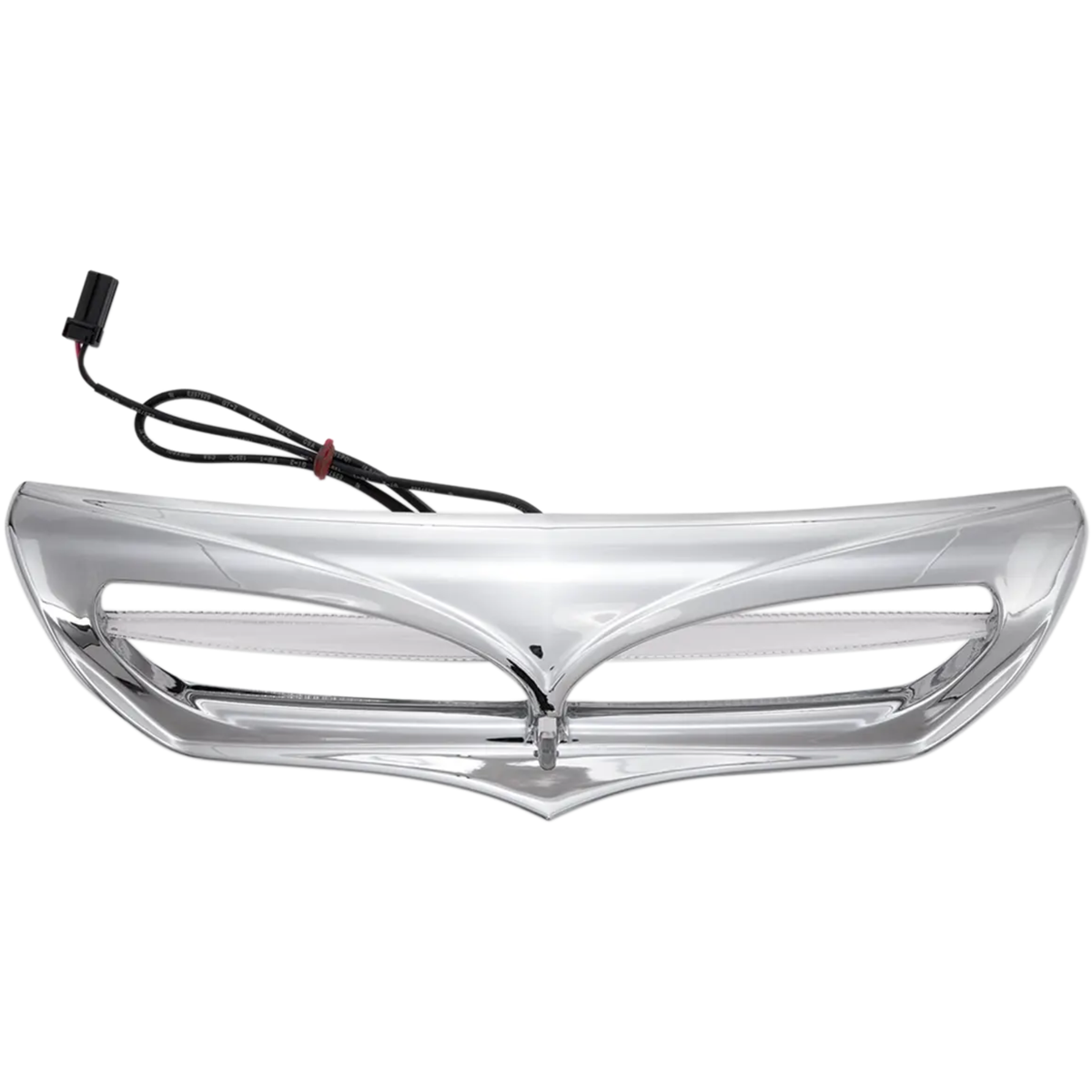 CIRO - Enjoliveur de Ventilation à LED Batwing Noir / Chrome - Touring 14-24